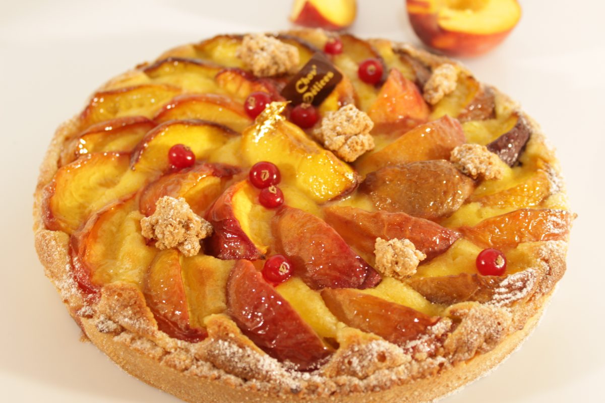 Recette de la tarte aux pêches - Chov'Délices